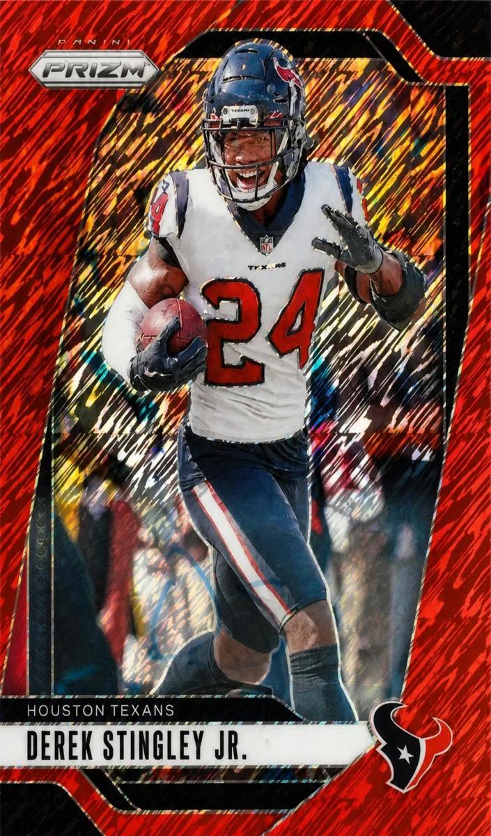 2024 Panini Prizm Football Red Shimmer Derek Stingley Jr. #119