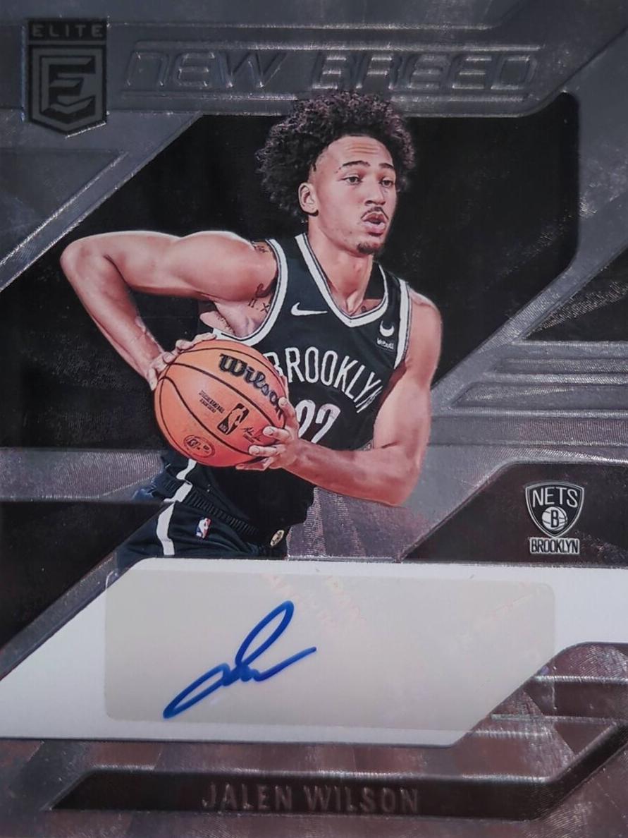 2023 Donruss Elite Basketball Jalen Wilson #NB-WIL