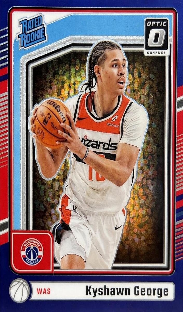 2024 Donruss Optic Basketball Purple Kyshawn George #299