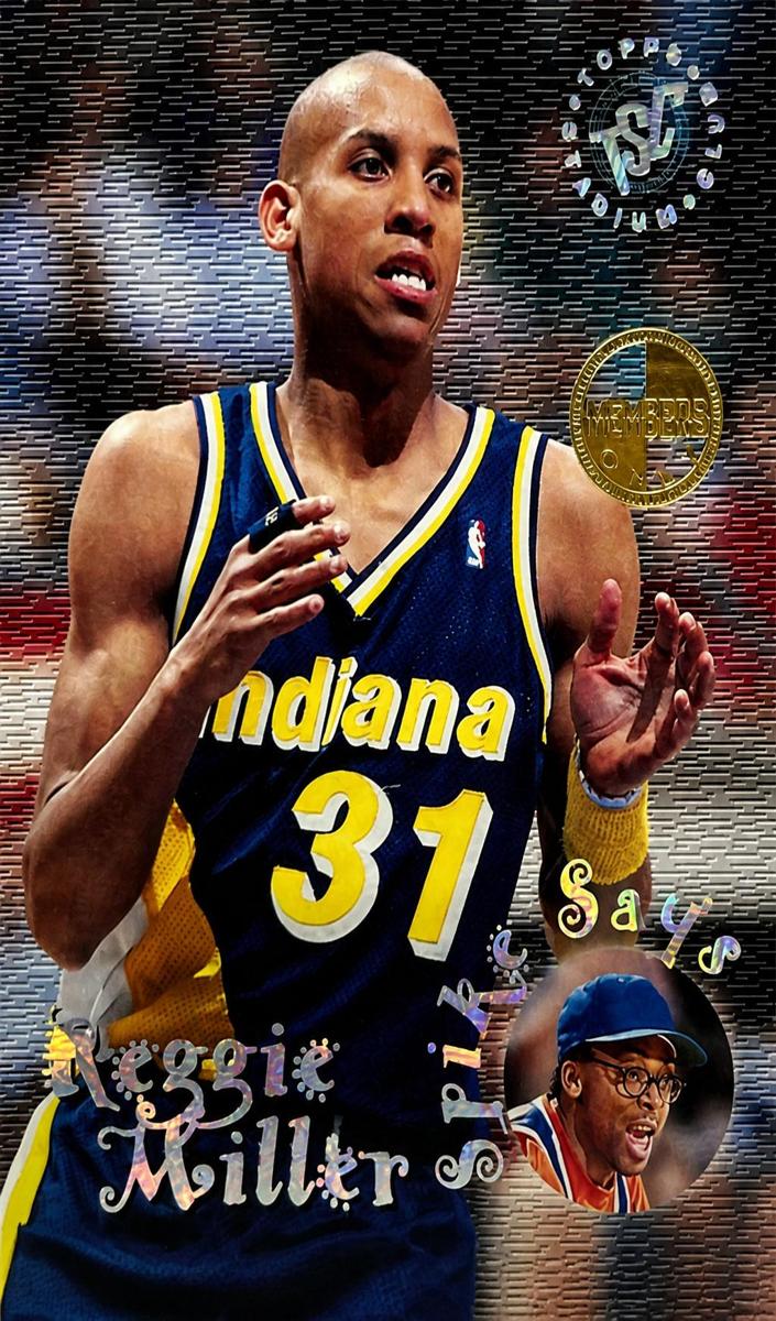 1995 Topps Stadium Club Basketball Members Only Reggie Miller #SS3 PSA 9