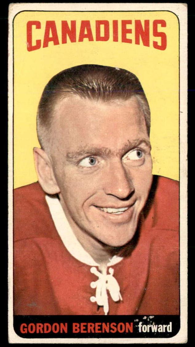 1964 Topps Hockey Red Berenson #61 PSA 7
