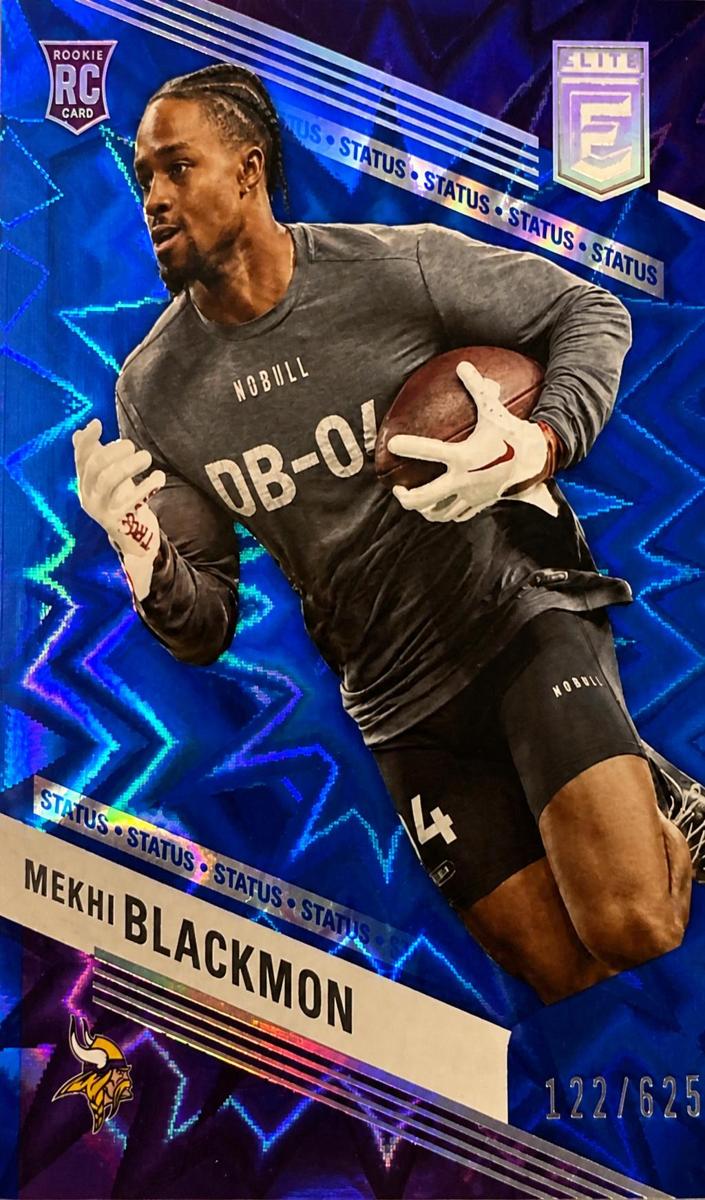 2023 Donruss Elite Football Status Explosion Mekhi Blackmon #168