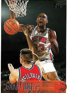 1996 Topps Basketball Grant Hill #100 PSA 10