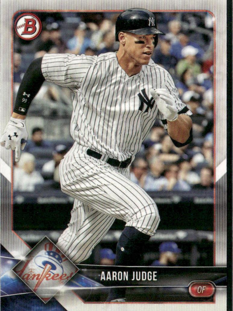 2018 Bowman Baseball Aaron Judge #24 PSA 9