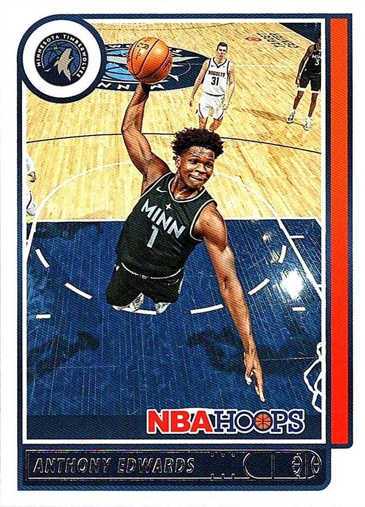 2021 Panini Hoops Basketball Anthony Edwards #151 PSA 10