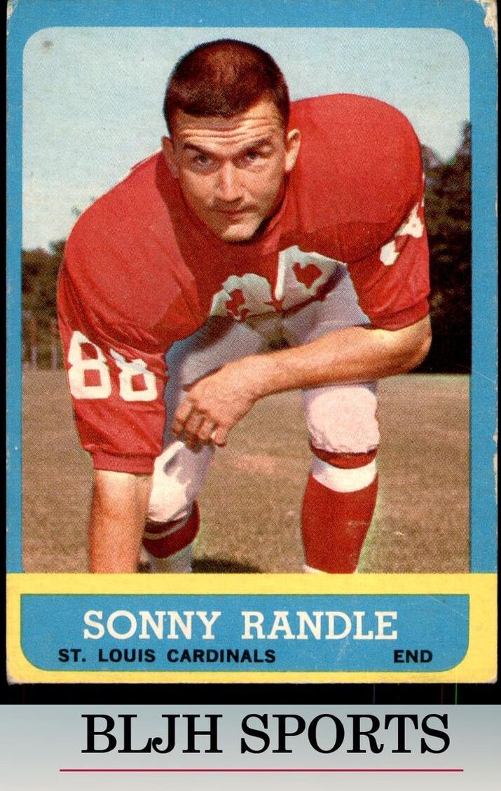 1963 Topps Football Sonny Randle #149 PSA 8