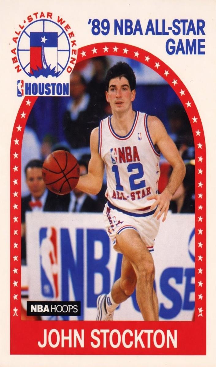 1989 Hoops Basketball John Stockton #297