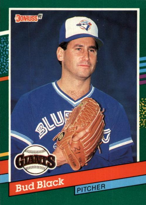 1991 Donruss Baseball Bud Black #719