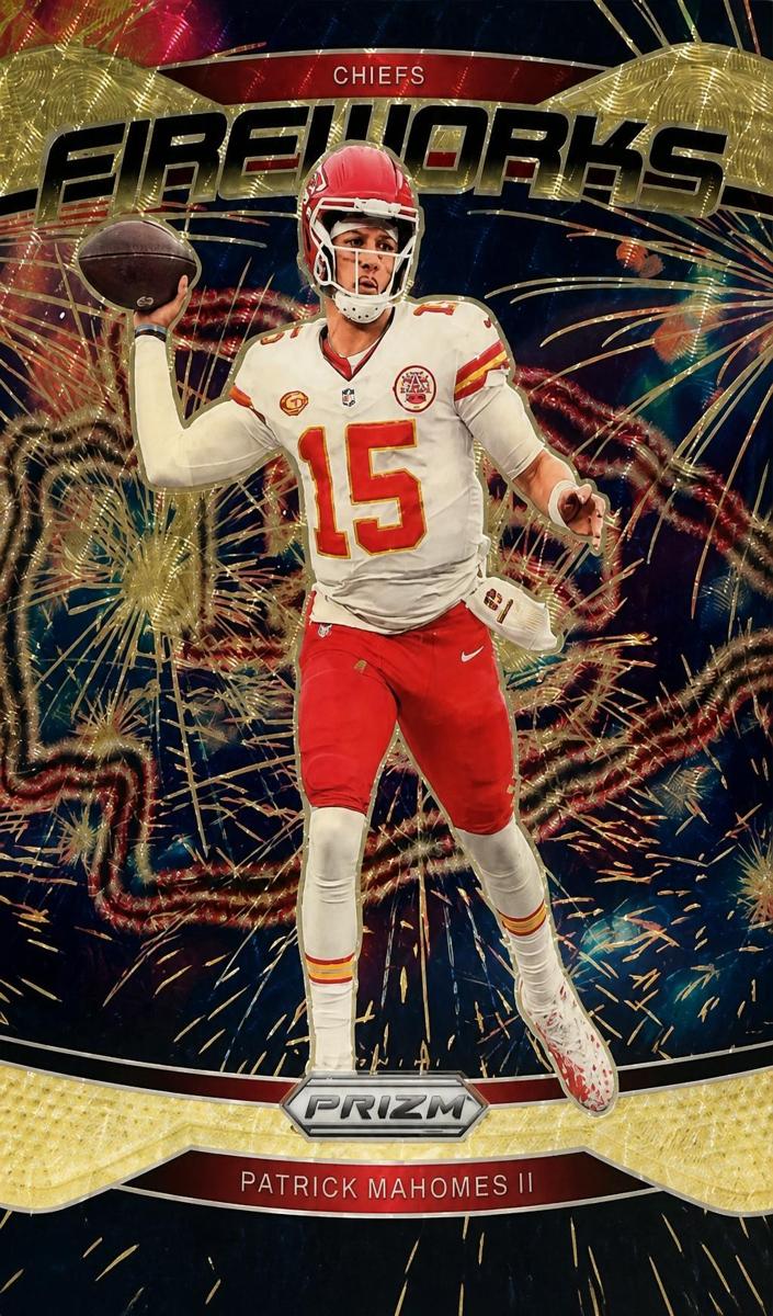 2024 Panini Prizm Football Gold Vinyl Patrick Mahomes II #1 PSA 10