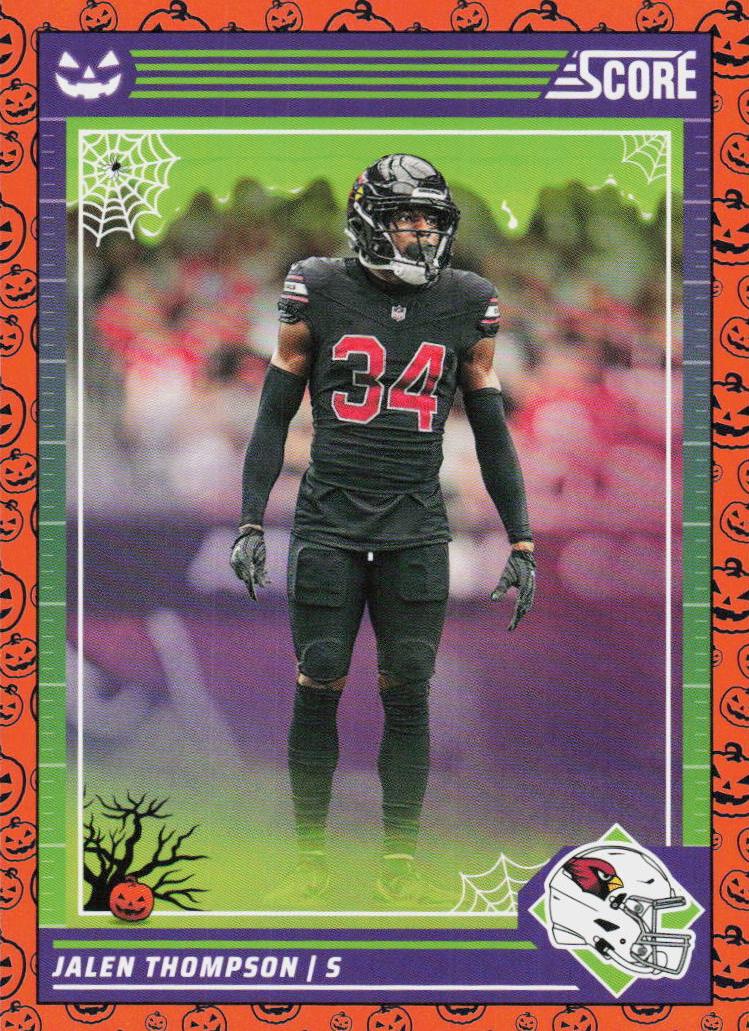 2024 Panini Score-a-Treat Football Pumpkin Jalen Thompson #6