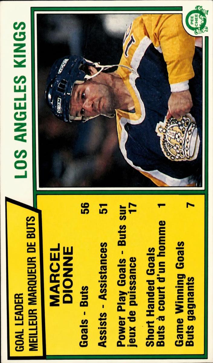 1983 O-Pee-Chee Hockey Marcel Dionne #150 PSA 10