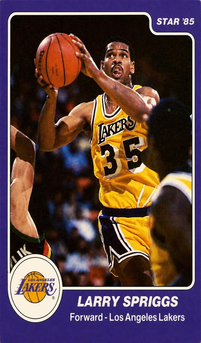 1984 Star Basketball Larry Spriggs #182 PSA 5.5