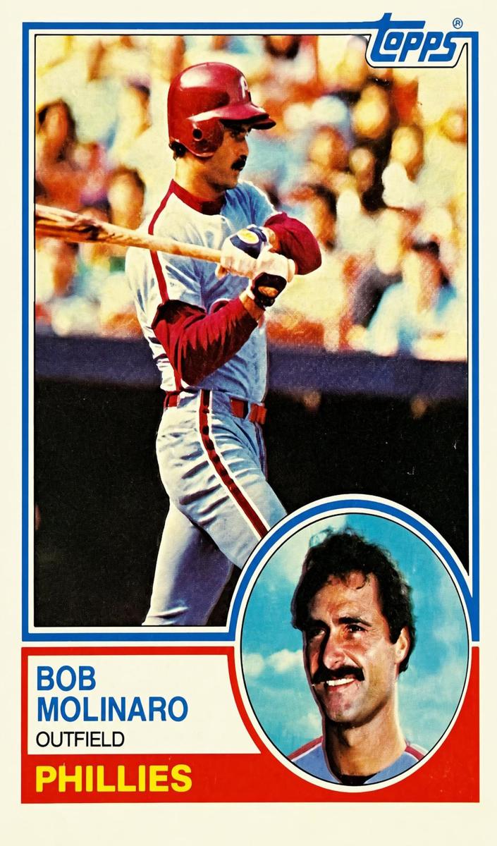 1983 Topps Baseball Bob Molinaro #664