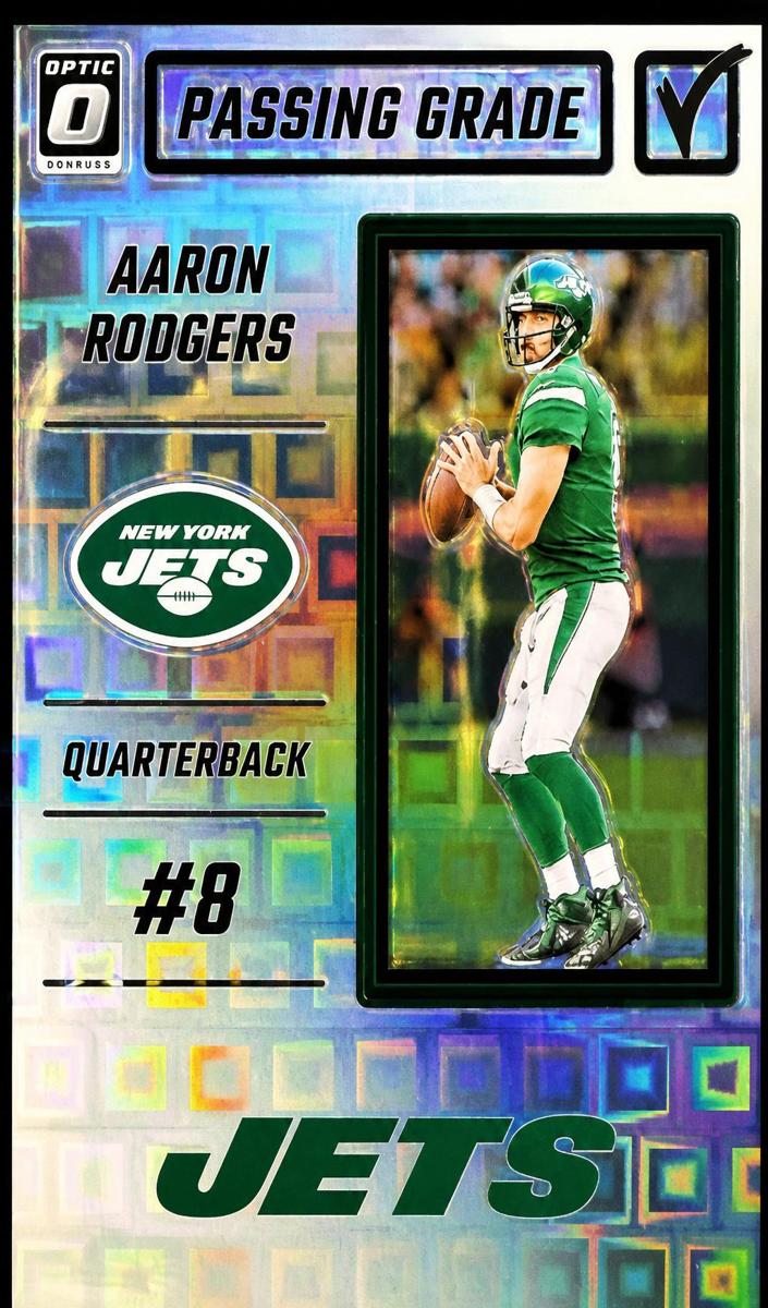 2023 Donruss Optic Football Black Pandora Aaron Rodgers #PG-AR