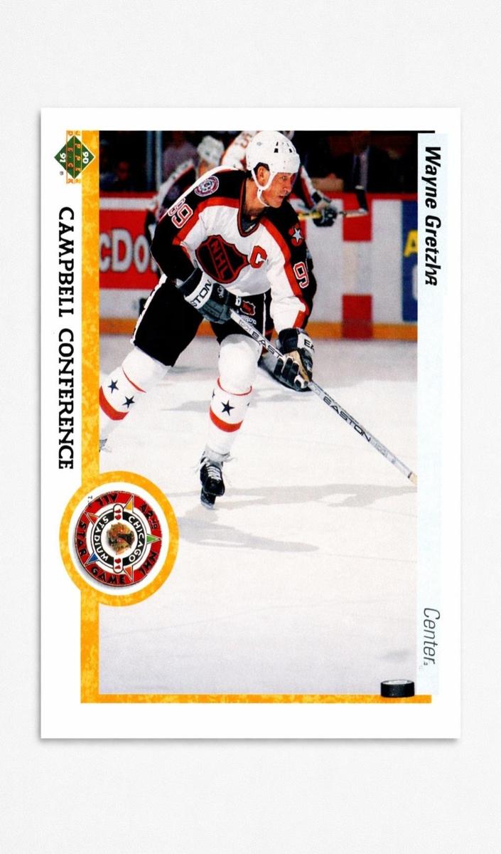 1990 Upper Deck Hockey All-Star Wayne Gretzky #476