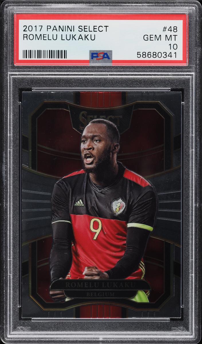 2017 Panini Select Soccer Romelu Lukaku #48