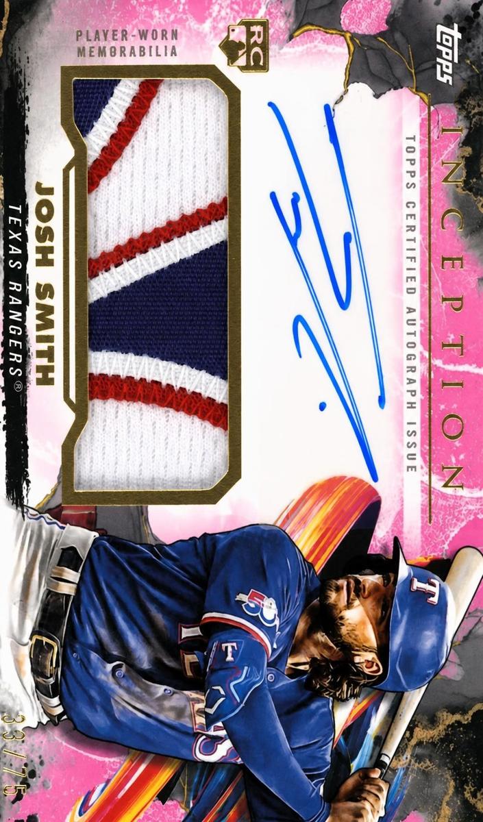2023 Topps Inception Baseball Magenta Josh Smith #IAP-JSM