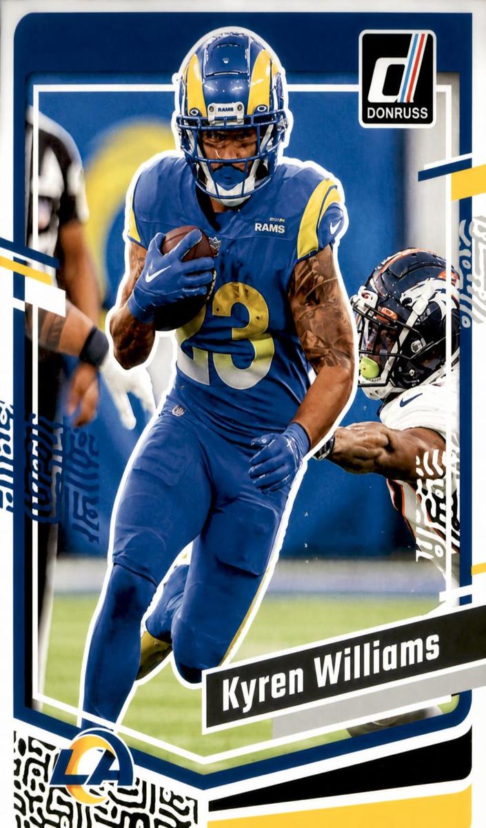 2023 Panini Donruss Football Kyren Williams #167