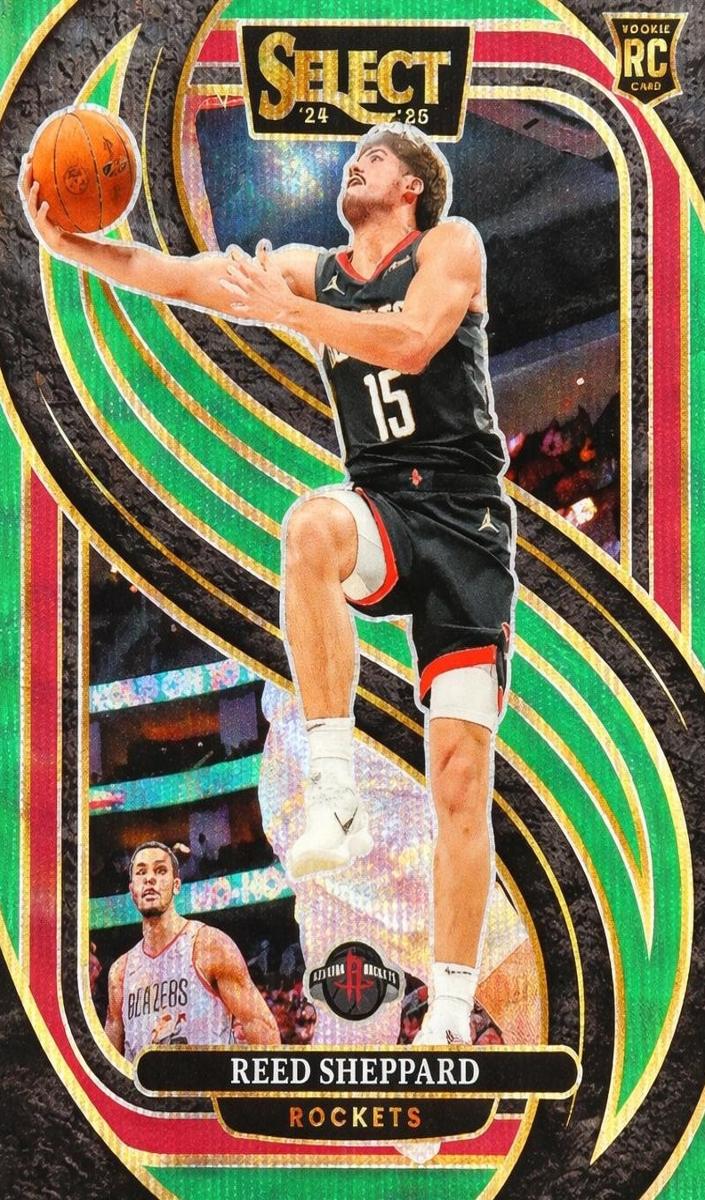 2024 Panini Select Basketball Green Wave Reed Sheppard #181