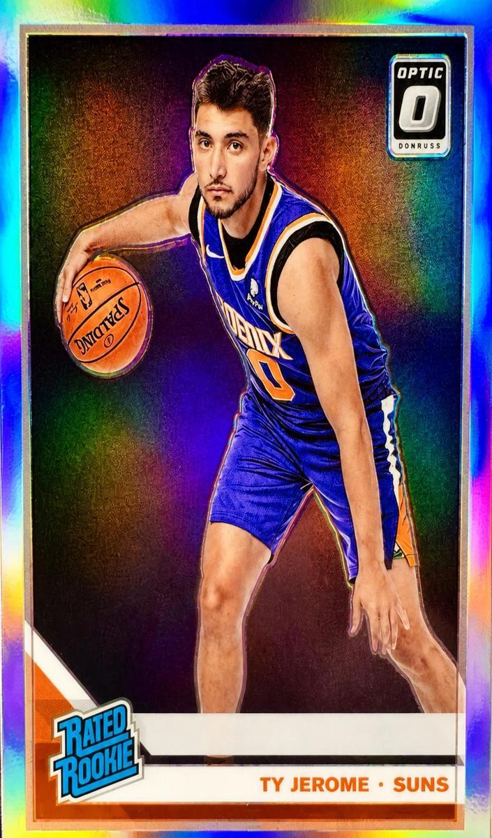 2019 Donruss Optic Basketball Holo Ty Jerome #167 PSA 9