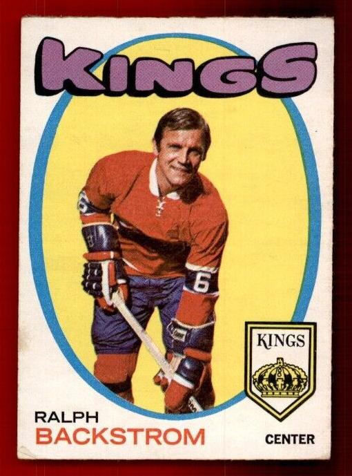 1971 O-Pee-Chee Hockey Ralph Backstrom #108