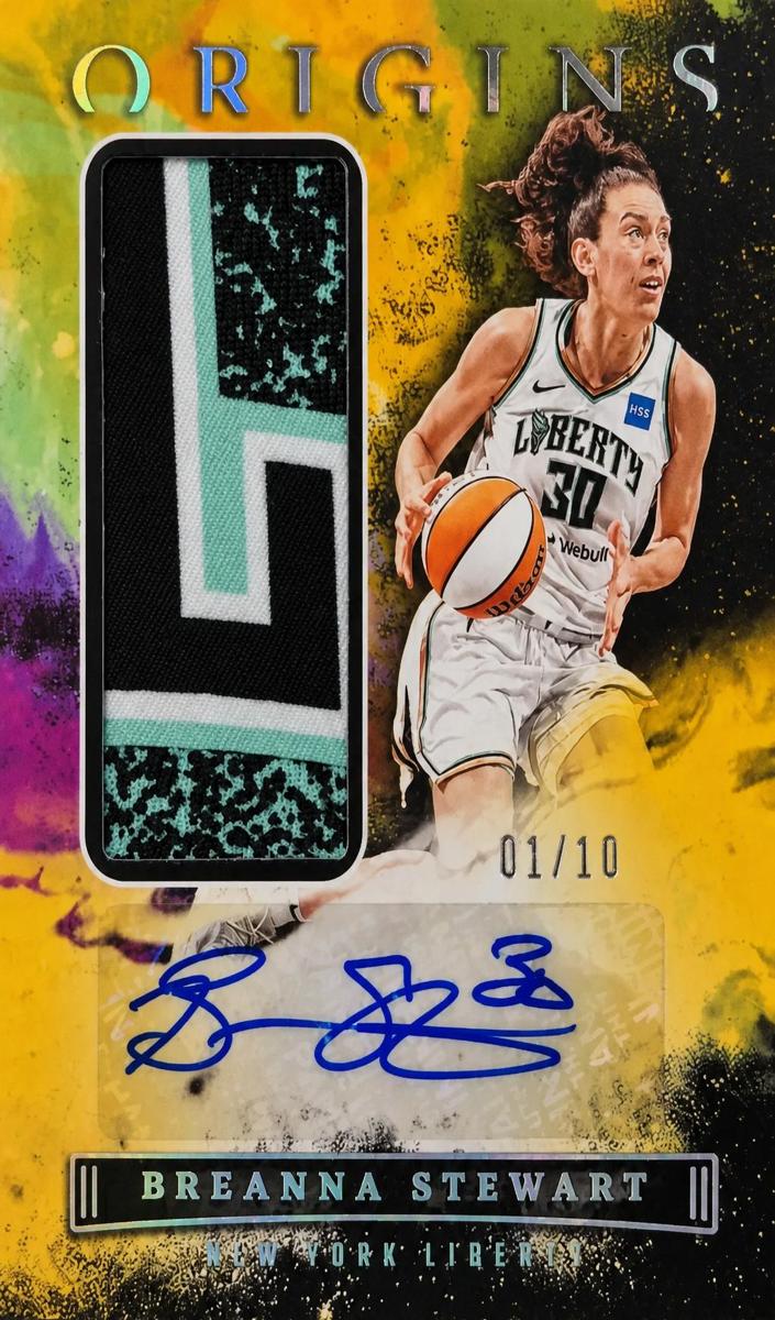 2023 Panini Origins WNBA Basketball Gold Breanna Stewart #JA-BSW