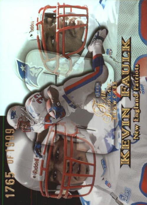 1999 Flair Showcase Football Kevin Faulk #172 PSA 9