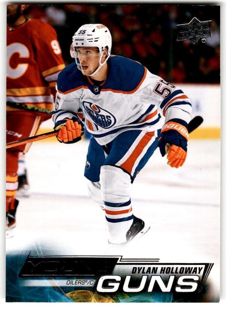 2022 Upper Deck Hockey Dylan Holloway #461 RAW Ungraded