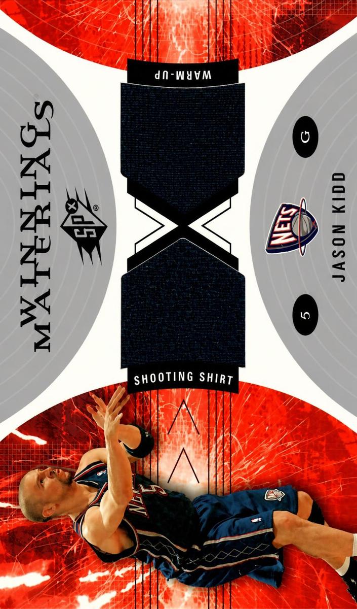 2003 SPx Basketball Jason Kidd #WM33