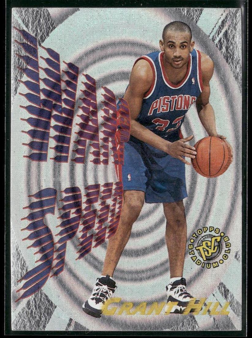1995 Topps Stadium Club Basketball Grant Hill #WS9