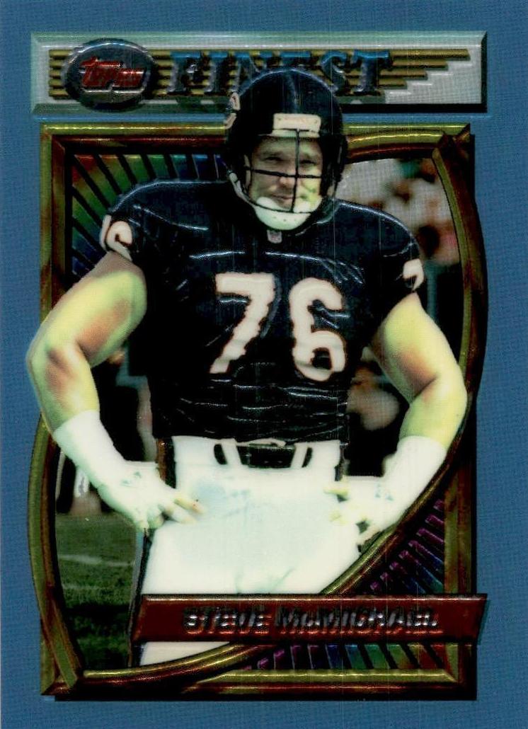 1994 Topps Finest Football Steve McMichael #4