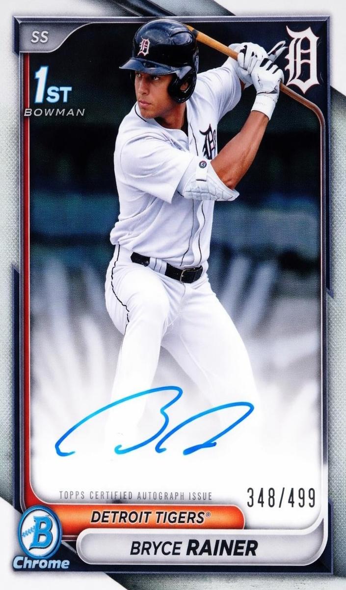 2024 Bowman Draft Chrome Baseball Refractor Bryce Rainer #CPA-BR