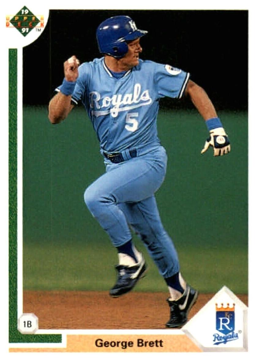 1991 Upper Deck Baseball George Brett #525 PSA 10