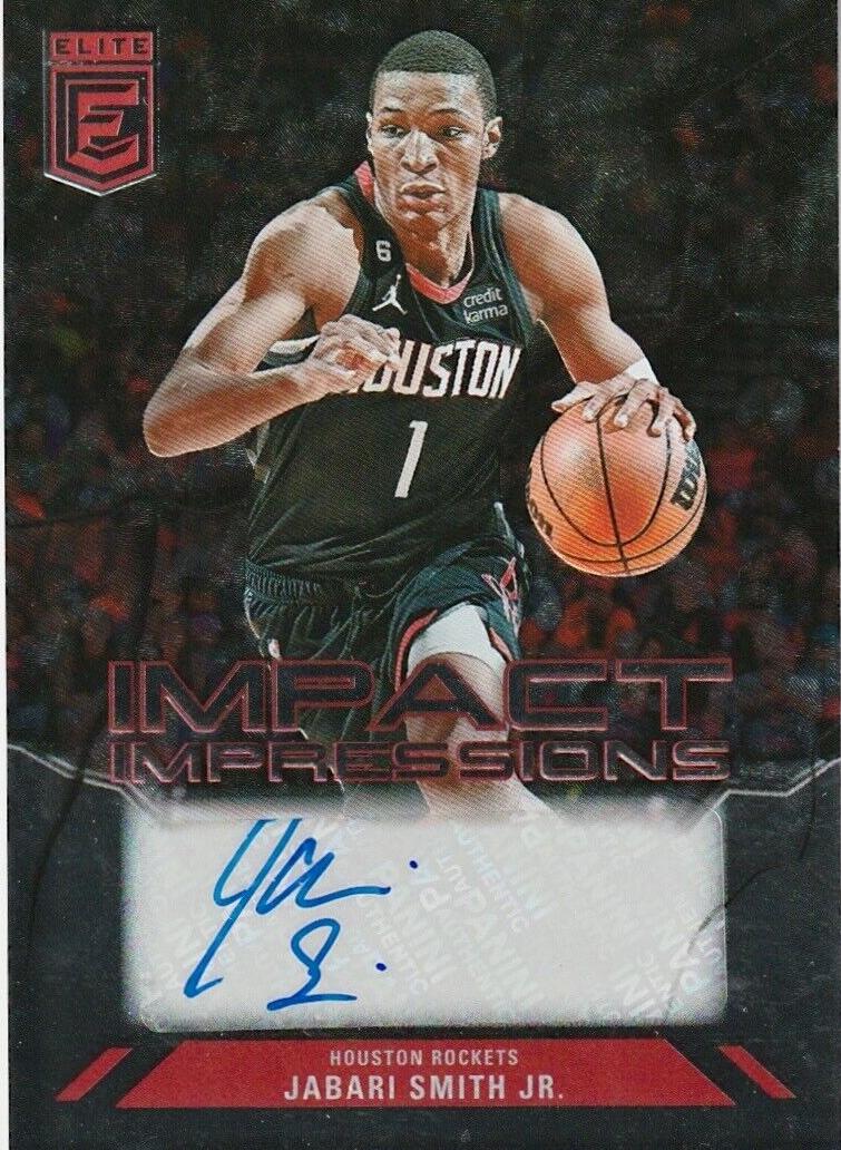 2023 Donruss Elite Basketball Jabari Smith Jr. #II-JSJ