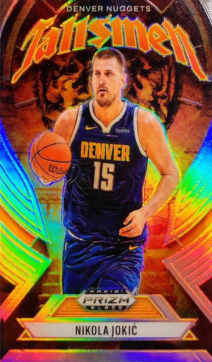 2024 Panini Prizm Black Basketball Silver Nikola Jokic #9