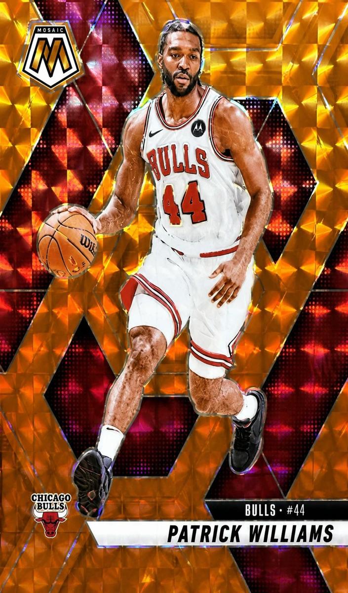 2024 Panini Mosaic Basketball Orange Patrick Williams #48