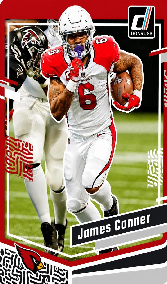 2023 Panini Donruss Football James Conner #5