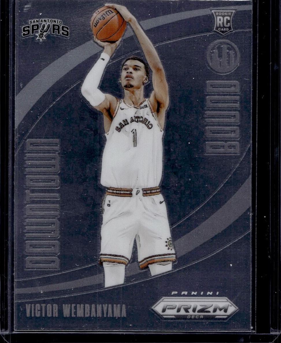2023 Panini Prizm Deca Basketball Victor Wembanyama #8 PSA 10