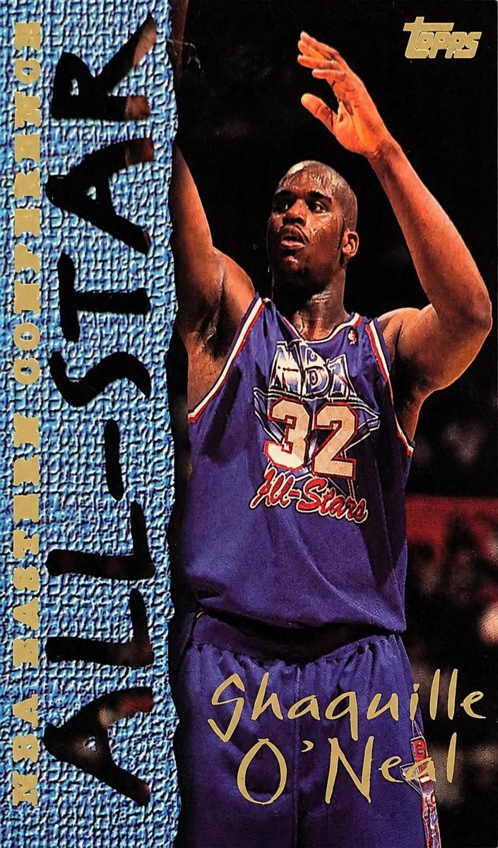 1994 Topps Basketball All-Star Shaquille O'Neal #13 PSA 9