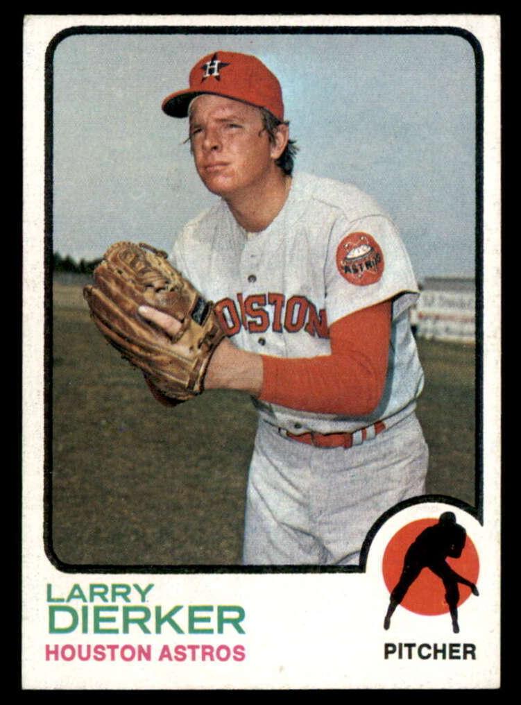 1973 Topps Baseball Larry Dierker #375 PSA 9