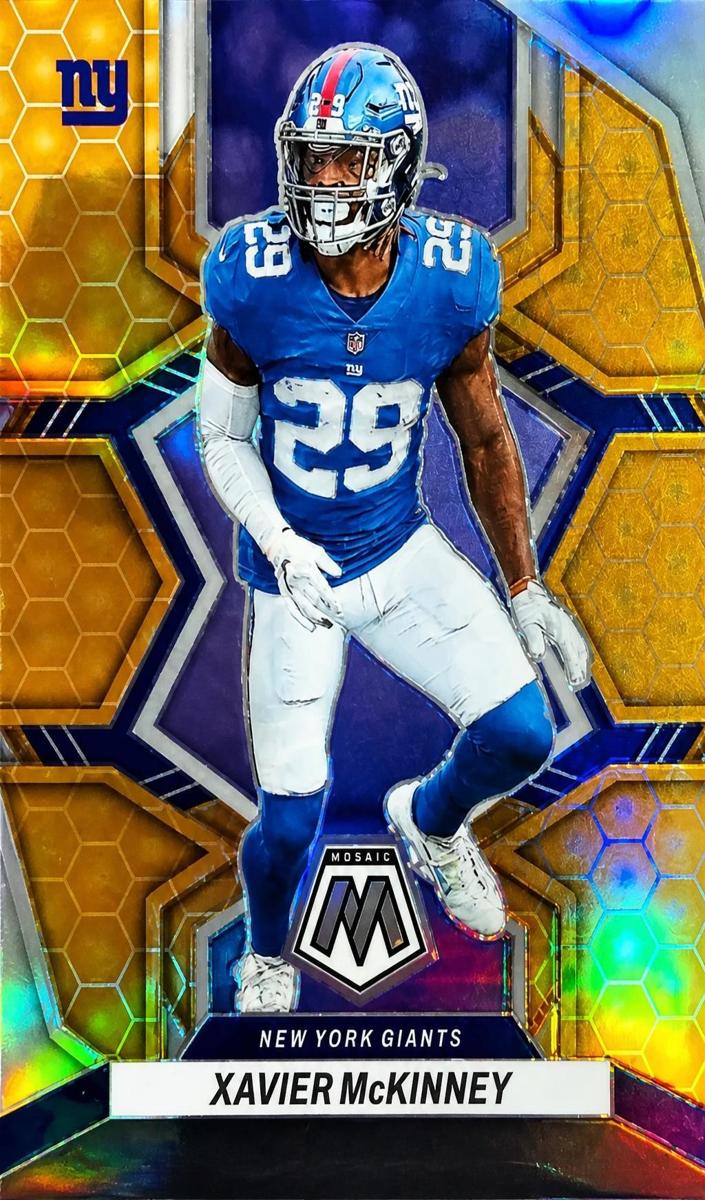 2022 Panini Mosaic Football Honeycomb Xavier McKinney #149 PSA 10