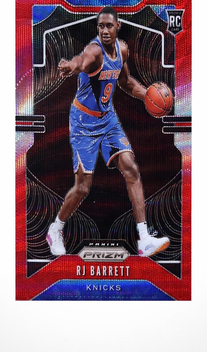 2019 Panini Prizm Basketball Ruby Wave RJ Barrett #250