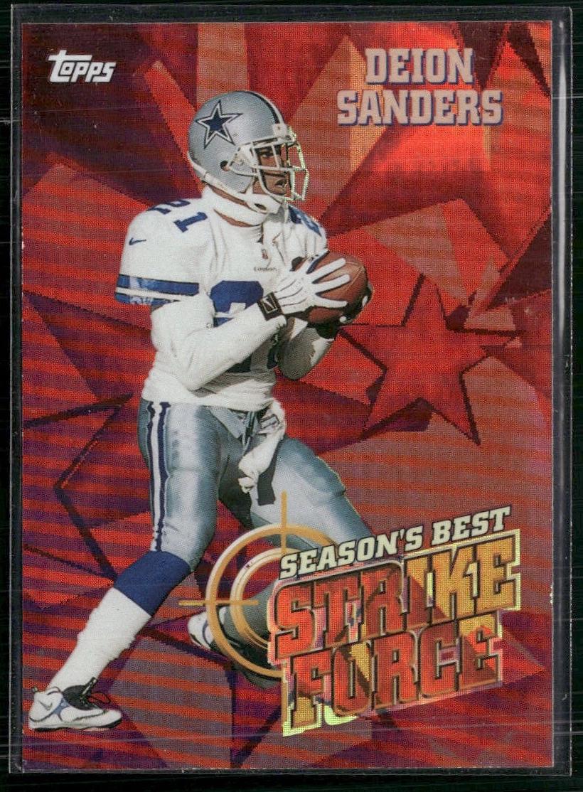 1999 Topps Football Deion Sanders #SB21 PSA 10
