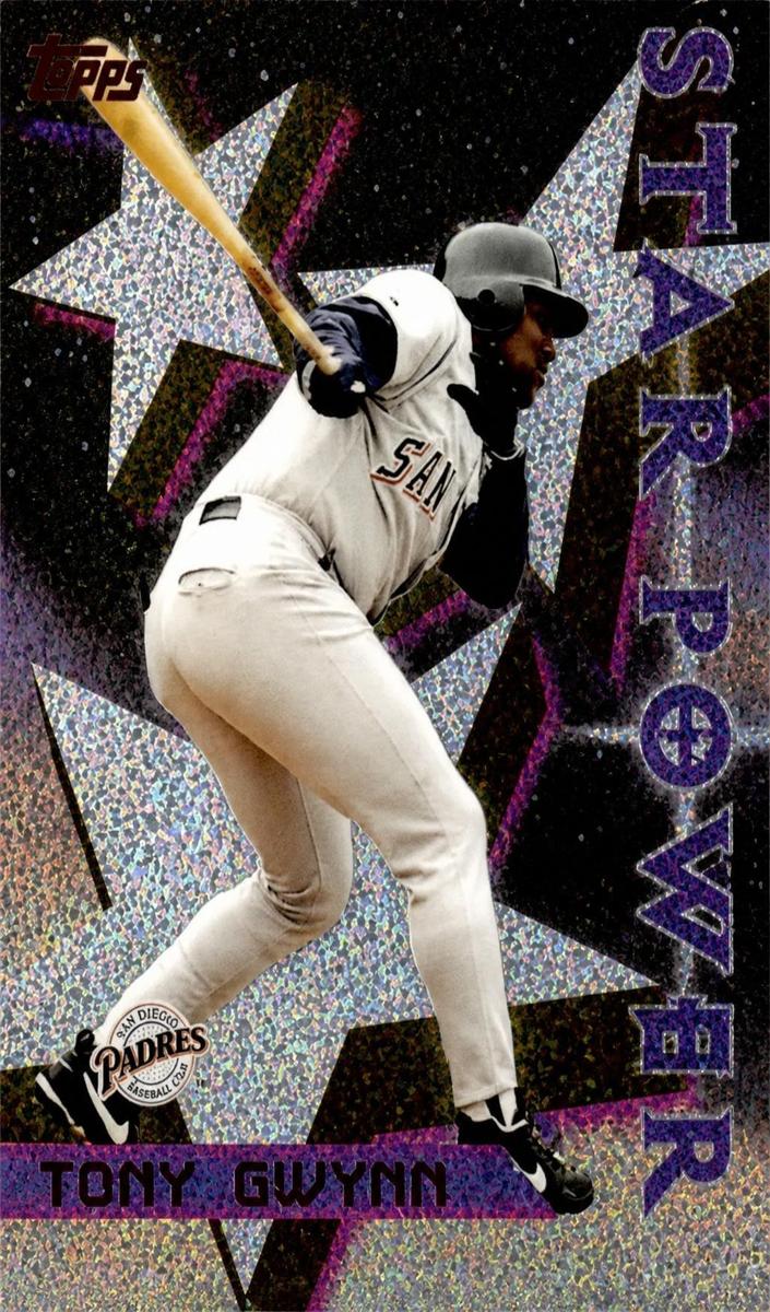 1996 Topps Baseball Power Boosters Tony Gwynn #1