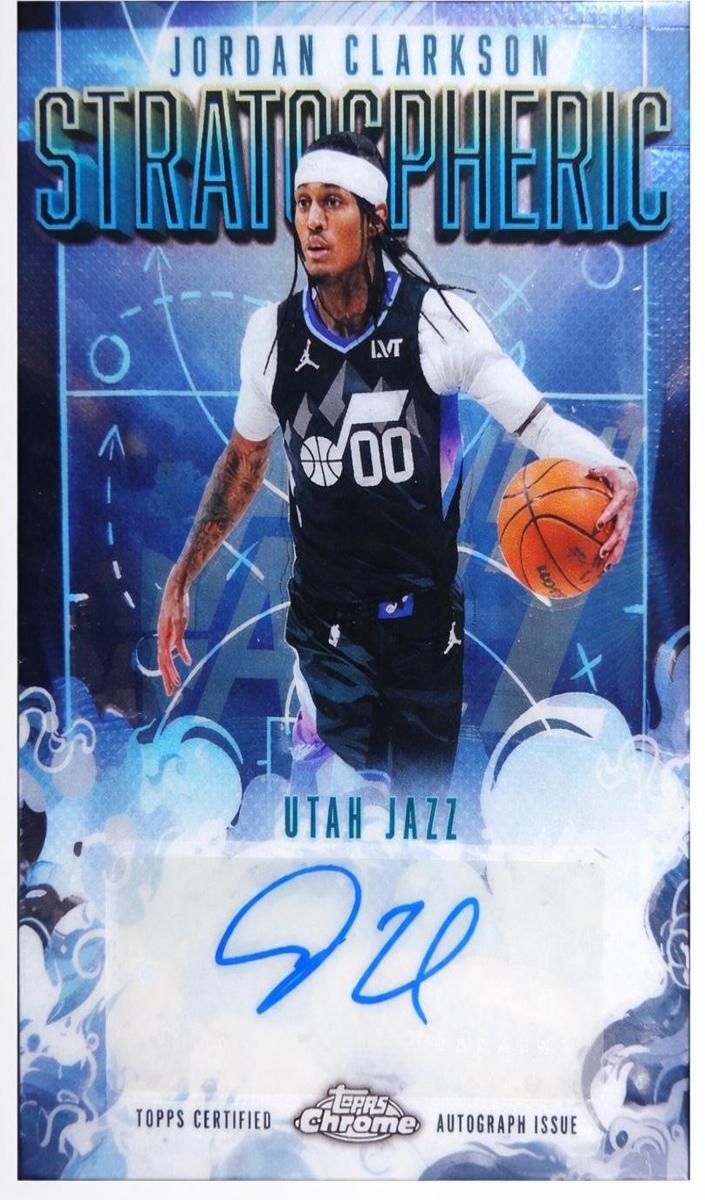 2025 Topps Chrome Basketball Jordan Clarkson #SM-JC