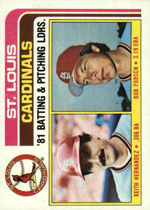 1982 Topps Baseball Keith Hernandez #186