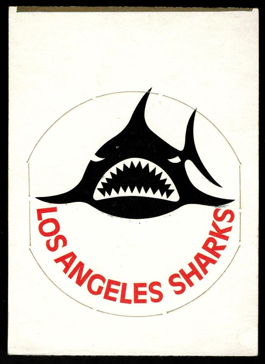 1972 O-Pee-Chee Team Logos Hockey Los Angeles Sharks #NNO PSA 9