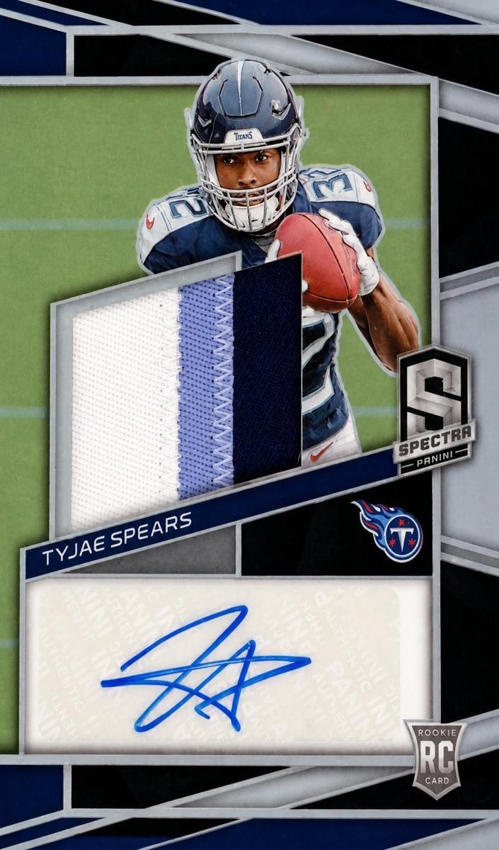 2023 Panini Spectra Football Tyjae Spears #237 PSA 7.5