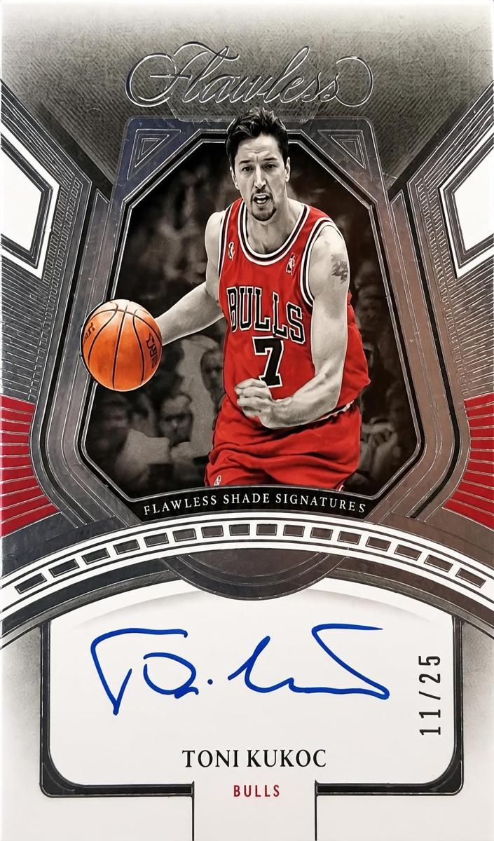 2023 Panini Flawless Basketball Toni Kukoc #FSS-TKC