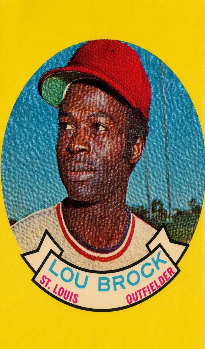 1973 Topps Candy Lids Baseball Lou Brock #NNO